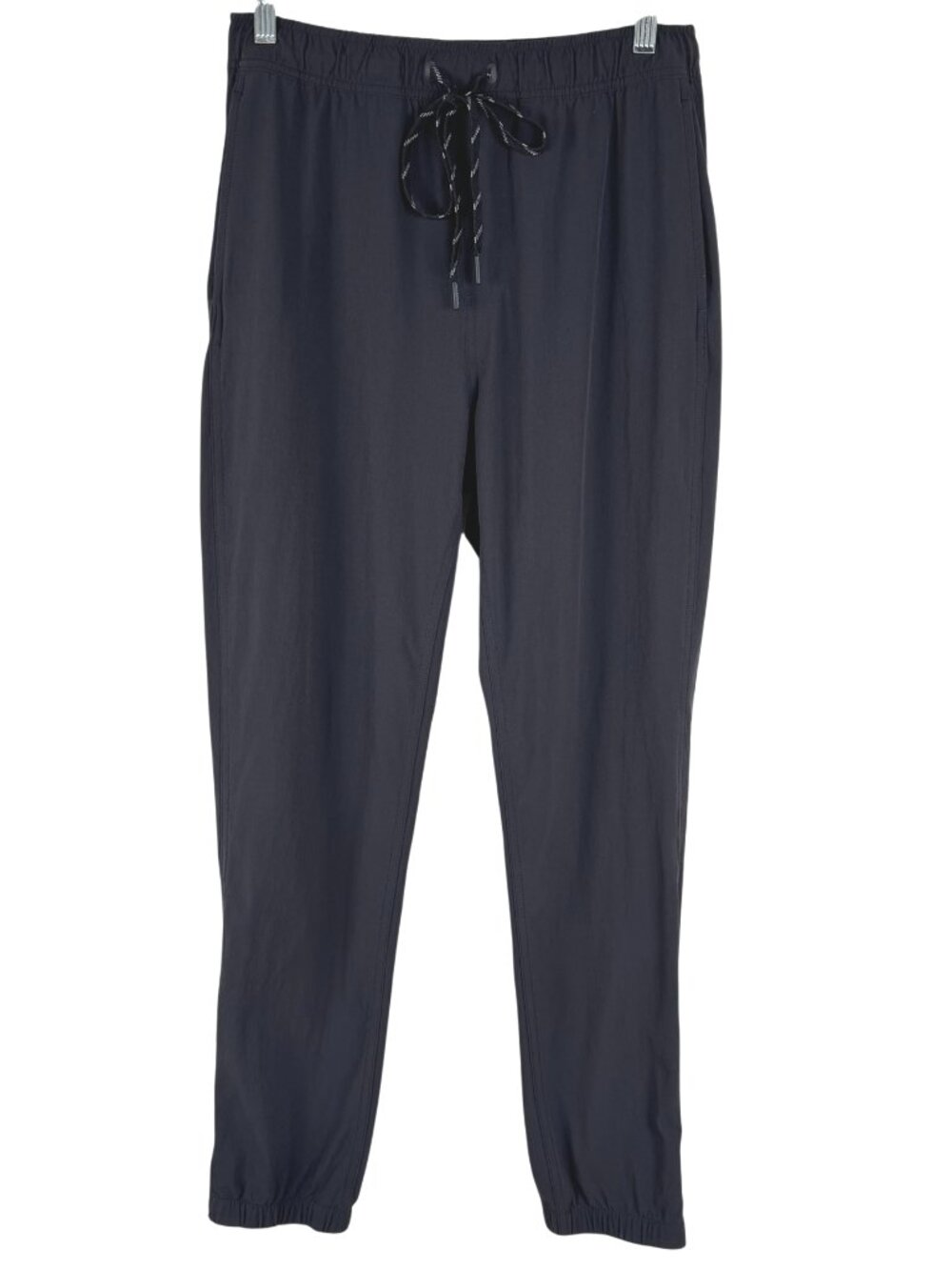 Outerknown Active Pants Mens Small Black Leg Zip Stretch Workout Gym PT-2876